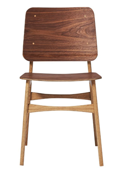 Duus & Moeller Stuhl Hippo Nussbaum